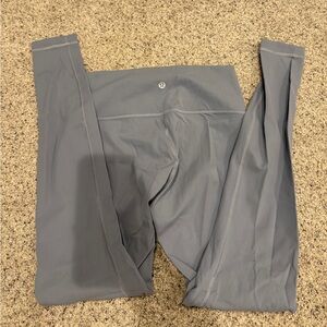 lululemon athletica Gray blue Leggings
